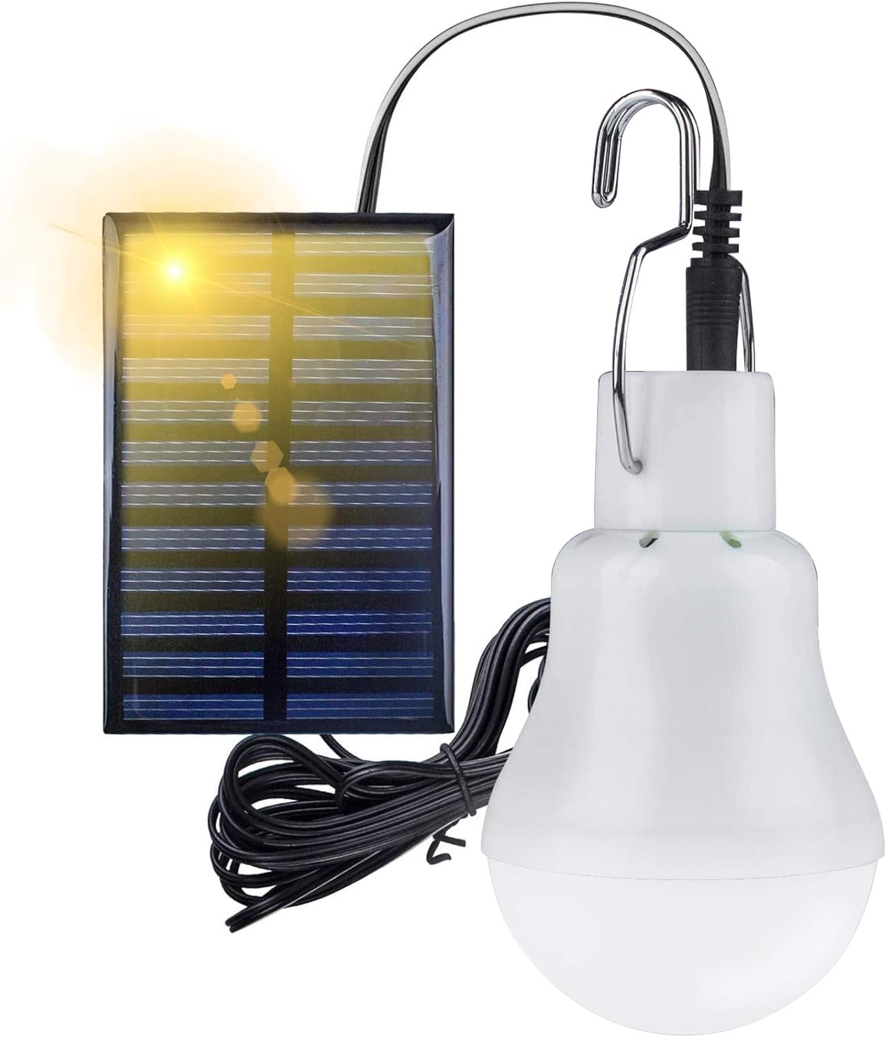 Peralng Solar Powered Shed Led Light Bulb
