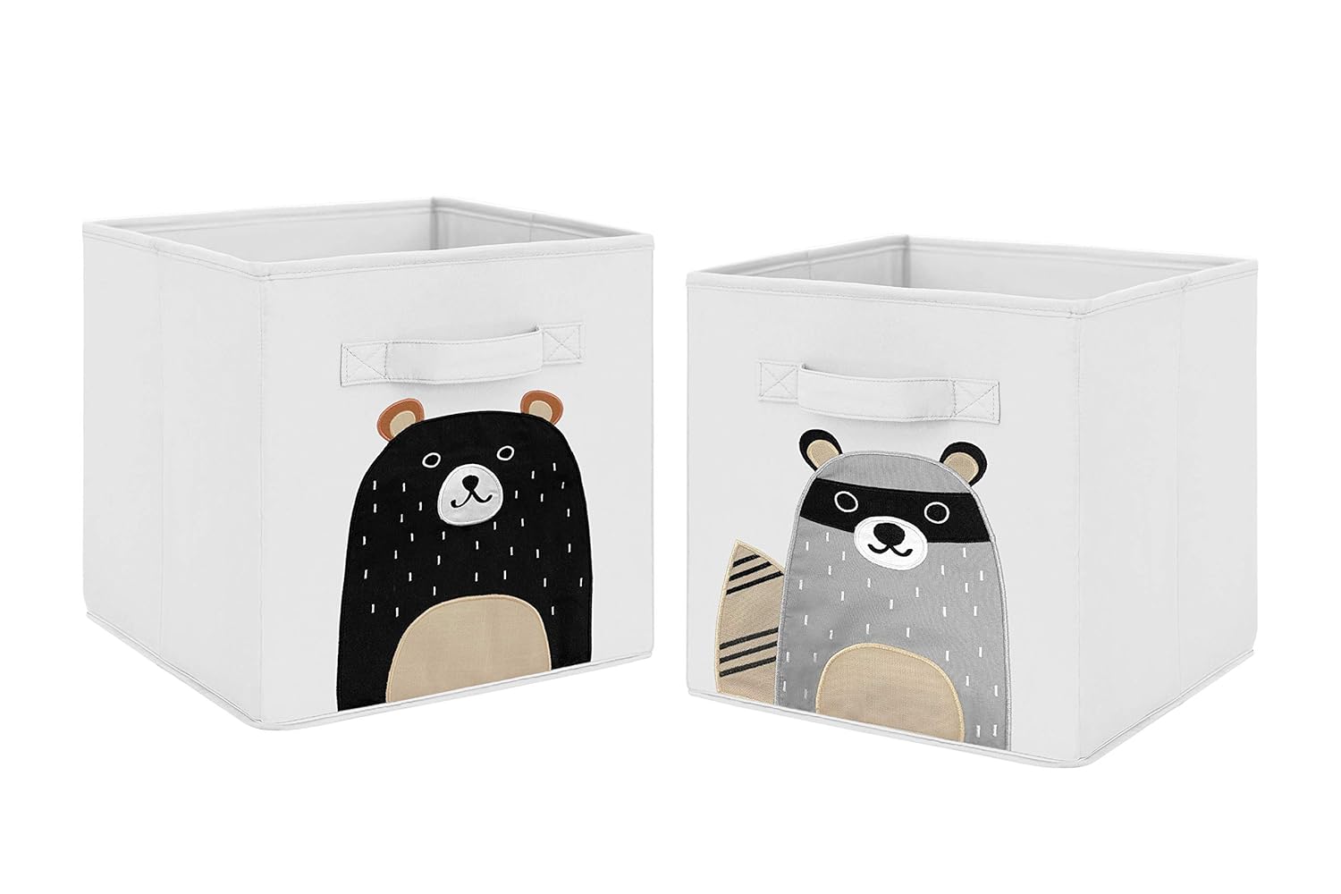 woodland animal storage cubes