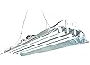 T5 Grow Light (4ft 4lamps) DL844s Ho Fluorescent Hydroponic Fixture Bloom Veg Daisy Chain with Bulbs