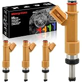 4-Count Fuel Injectors Fit For-Toyota Corolla 2009-2015 1.8L XRS Sedan 2.4L 2009-2013 Matrix Base Wagon 1.8L for-Scion 2008-2009 xD1.8L 2009-2012 OE 23250-0T010 322-50202 FJ1068 23209-09140.