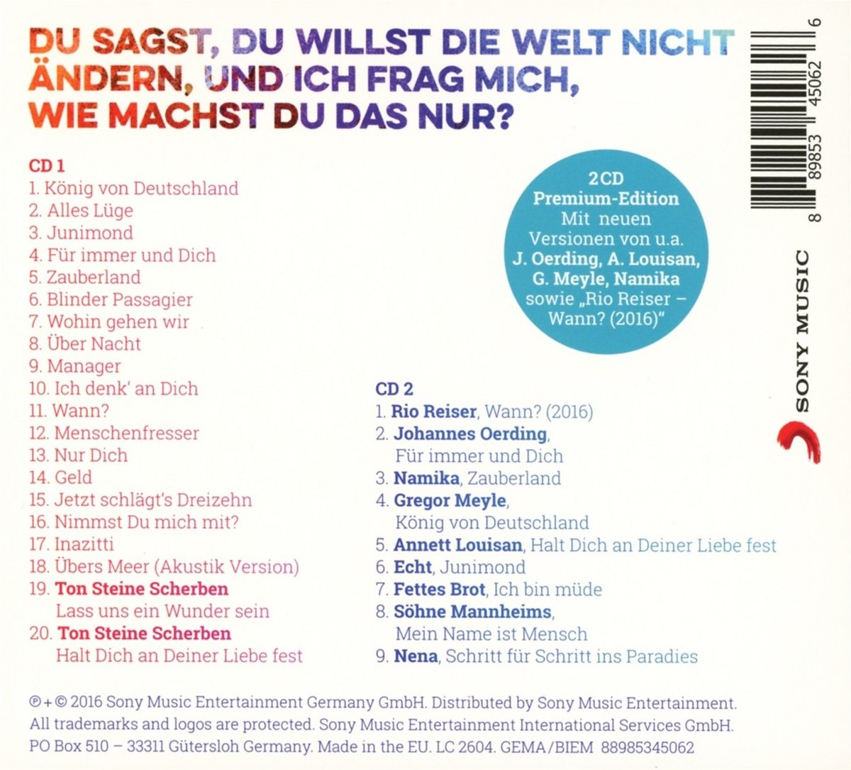 Rio Reiser Alles Und Noch Viel Mehr Das Beste Amazon Com Music