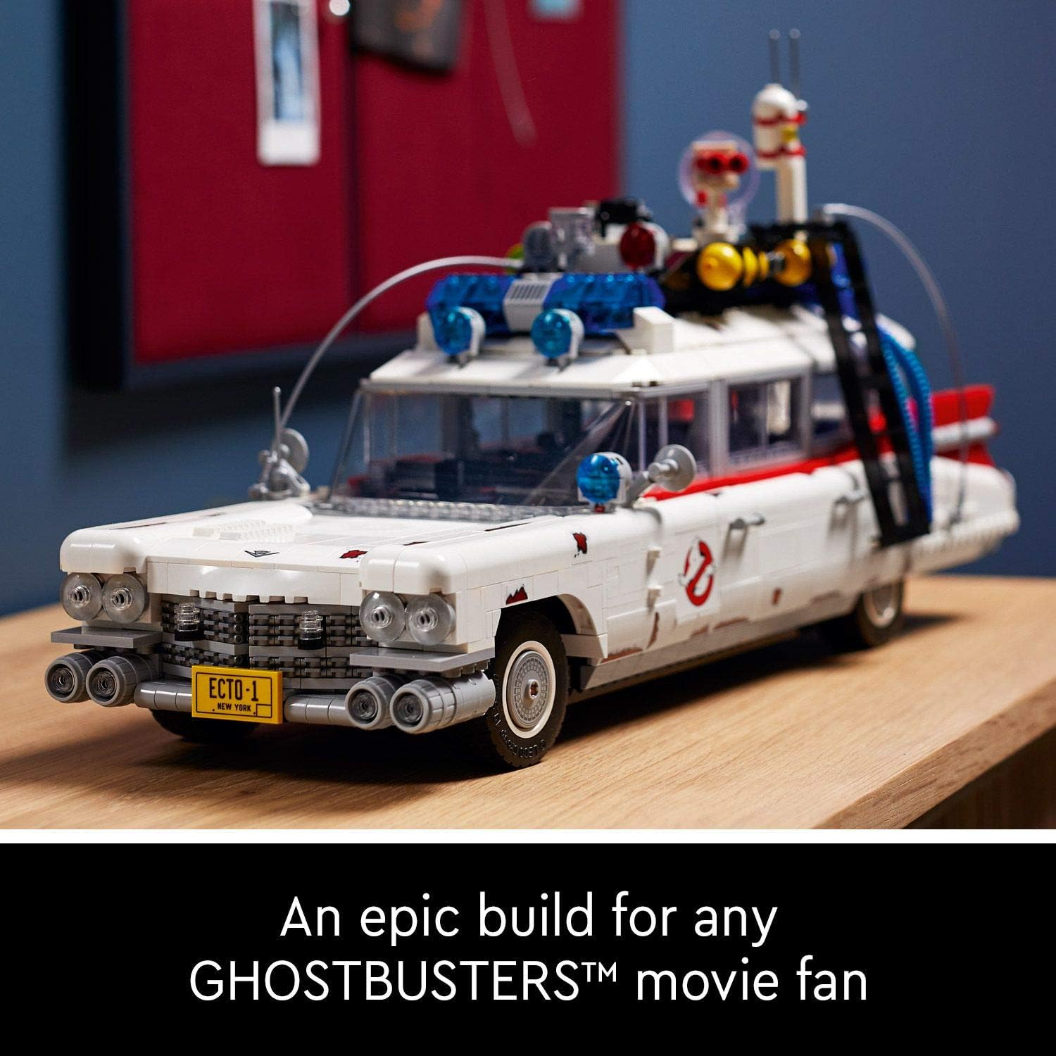 LEGO Icons Ghostbusters ECTO-1 Car Kit, Large Set for Adults Gift Idea for Men Women, Her, Him - Image 3