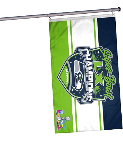 Amazon.com : WinCraft Seattle Seahawks Super Bowl LX Single-Sided