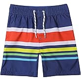 LIZENS Boys Swim Trunks UPF 50+ Quick Dry Beach Bathing Suit Toddler Swimsuit Swimwear