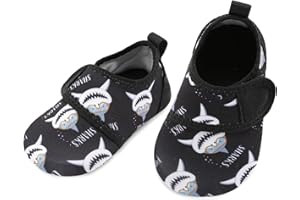 L-RUN Baby Water Shoes Barefoot Walking Shoes Infant Aqua Sock Swim Shoes for Beach Pool Sand Babies First Walker Shoes