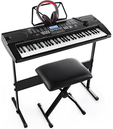 Amazon.com: Joy 61-Key Standard Music Keyboard Kit Including USB