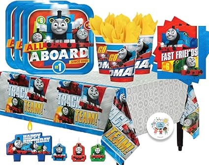 Amazon Com Another Dream Thomas The Train Birthday Party Pack For