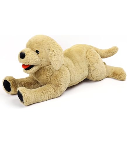 Peluche Labrador Wild Republic 76 Cm - Maman Et Chiots - Remplissage Bouteilles Recyclées