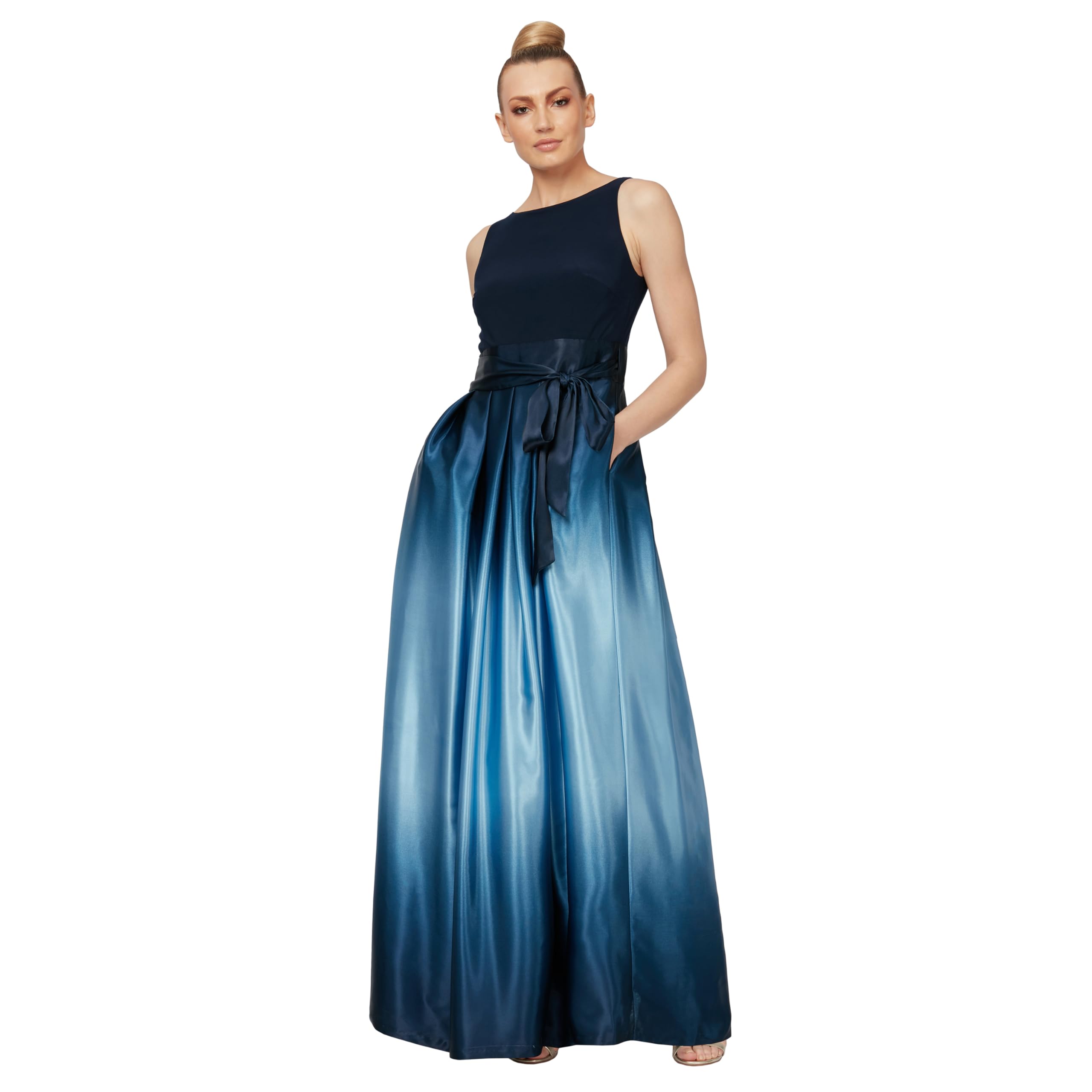 S.L. Fashions Women's Long Satin Mother of The