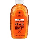 Nate's Georgia Honey, 32 oz. Squeeze Bottle | 100% Pure, Raw &amp; Unfiltered - All-Natural Sweetener