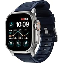 時計 NOMAD Rugged Band Apple Watch 49/45mm Amazon.com: NOMAD Rugged Band 45mm Atlantic Blue, Rugged
