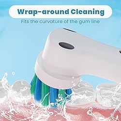 GENKENT 4 Pack Replacement Toothbrush Heads