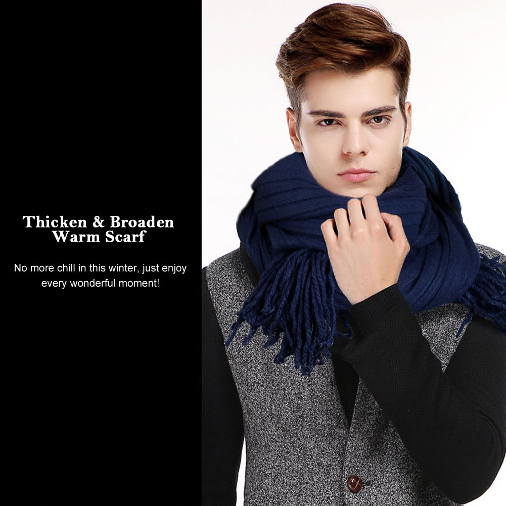 VBIGER Bufanda de Invierno de largo Oversize Caliente Bufanda Wrap para hombre y mujer
