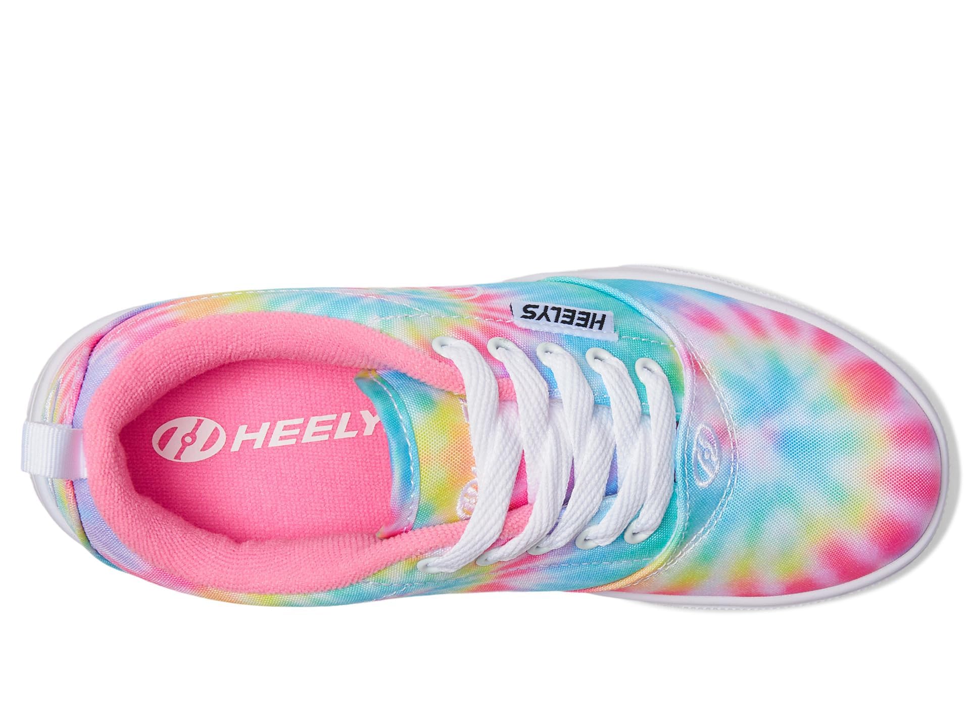 HEELYS Youth Girls Pro 20 Prints Ivory Ella Wheels Skate Sneaker Shoes