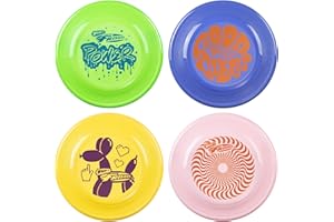 Frisbee Fastback Outdoor Flying Disc, 9.35 Inch Lightweight Sports Disc, Dog-Friendly, for Beach Lawn Backyard Games and Fami