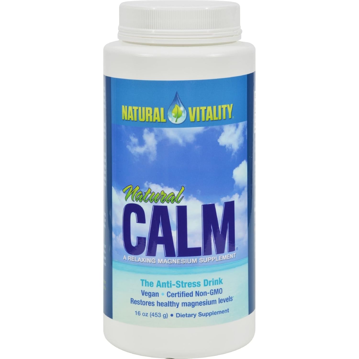 Natural Vitality Natural Magnesium Calm 16 oz, Vitamins