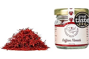 Scarlet Saffron, Finest Pure Premium All Red Spanish Saffron Threads, Grade A+, Finest Grade Saffron for Tea, Paella, Rice, D