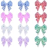 WOZADU 12 PCS 3D Silicone Focal Beads for Pens, Bow Shaped Focal Beads Bulk for Keychain Bracelet Necklace Making, Handmade Crafts Supplies