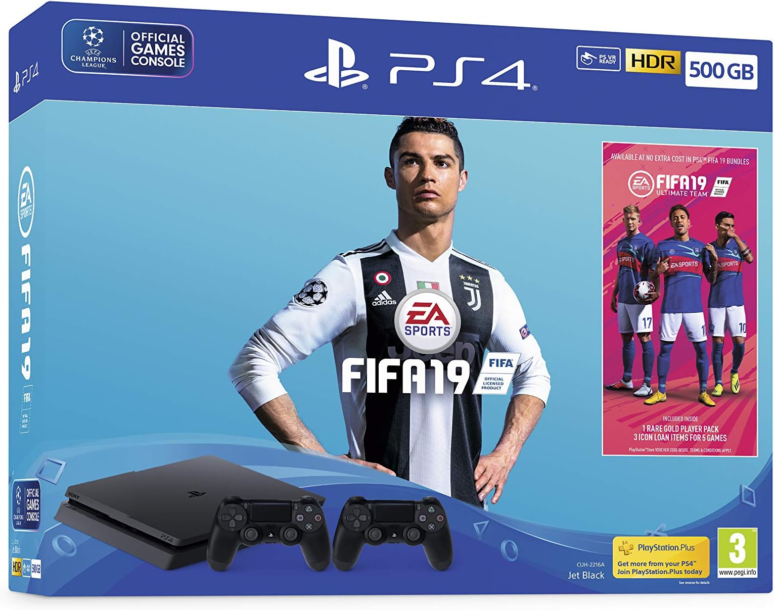 Sony Playstation 4 Slim 500gb Bundle With Two Dualshock 4 Fifa 19 Price In Uae Amazon Uae Kanbkam Sony Playstation 4 Slim 500gb Bundle With Two Dualshock 4 Fifa 19 Price In Uae Amazon Uae Kanbkam