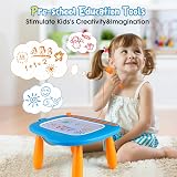 Smasiagon Magnetic Drawing Board Toddler Toy 1-3 Years Blue view 7