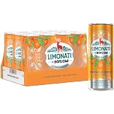 Limonati by Borjomi - Adjarian Mandarin Orange Lemonade with Natural Fruit Juice and Borjomi Sparkling Mineral Water - 11.15 oz, 12 Cans