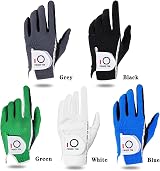 FINGER TEN Golf Glove Men Left Hand Rain Grip WeatherSof Pair Black M view 7