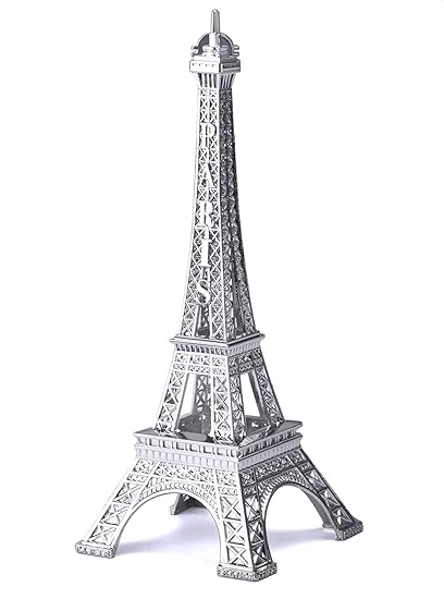 Joyfamily Eiffel Tower Decor 7inch 18cm Metal Paris Eiffel Tower