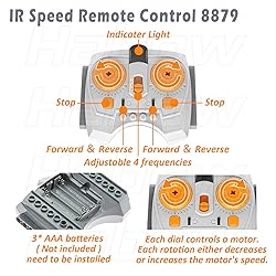 Habow 45Pcs Power-Function Technic-Parts Kit