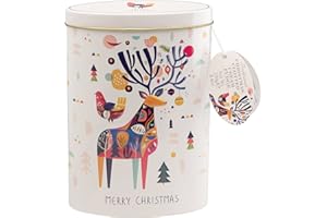 Gardiners of Scotland Handmade Fudge 250g Tin, Christmas Stag Clotted Cream Fudge