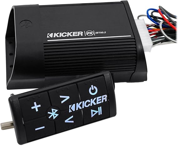 kicker bluetooth motorcycle speakers