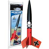 Estes 0651 Der Red Max Rocket-Building Kit, Intermediate Flying-Rocket-Model Kit for Ages 10+