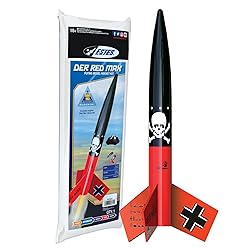 Estes 0651 Der Red Max Rocket-Building