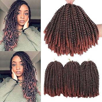 Amazon Com Xtrend Synthetic Fiber Ombre Spring Twist Hair Crochet