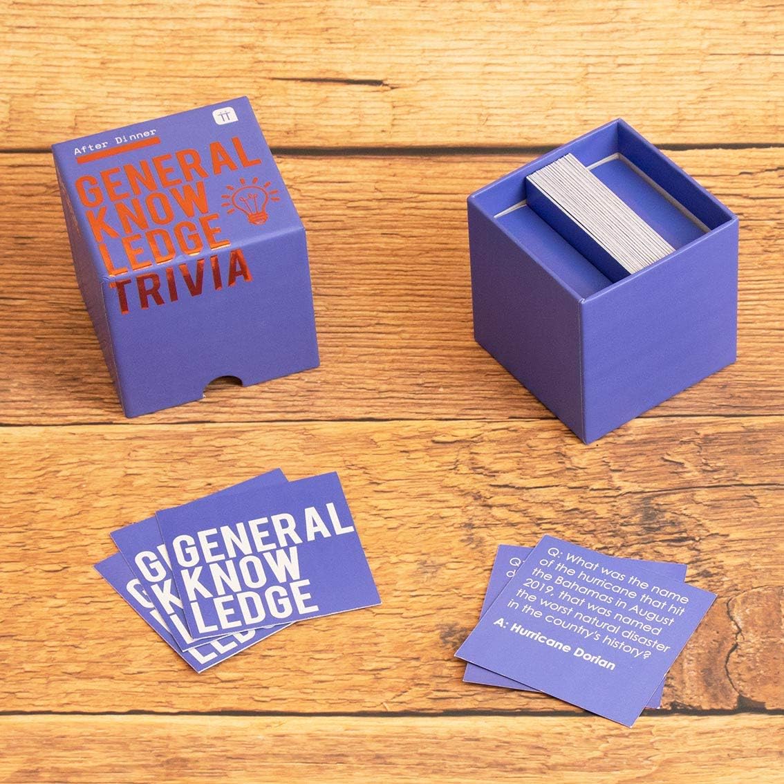 General Knowledge Trivia Quiz Question Cards | After Dinner Table Game, Giftable Box | Films, Geography, Anatomy, Sport, TV, Family, Friends | Stocking Filler Gift for Him or Her,AFTER-TRIV-GEN - Image 5