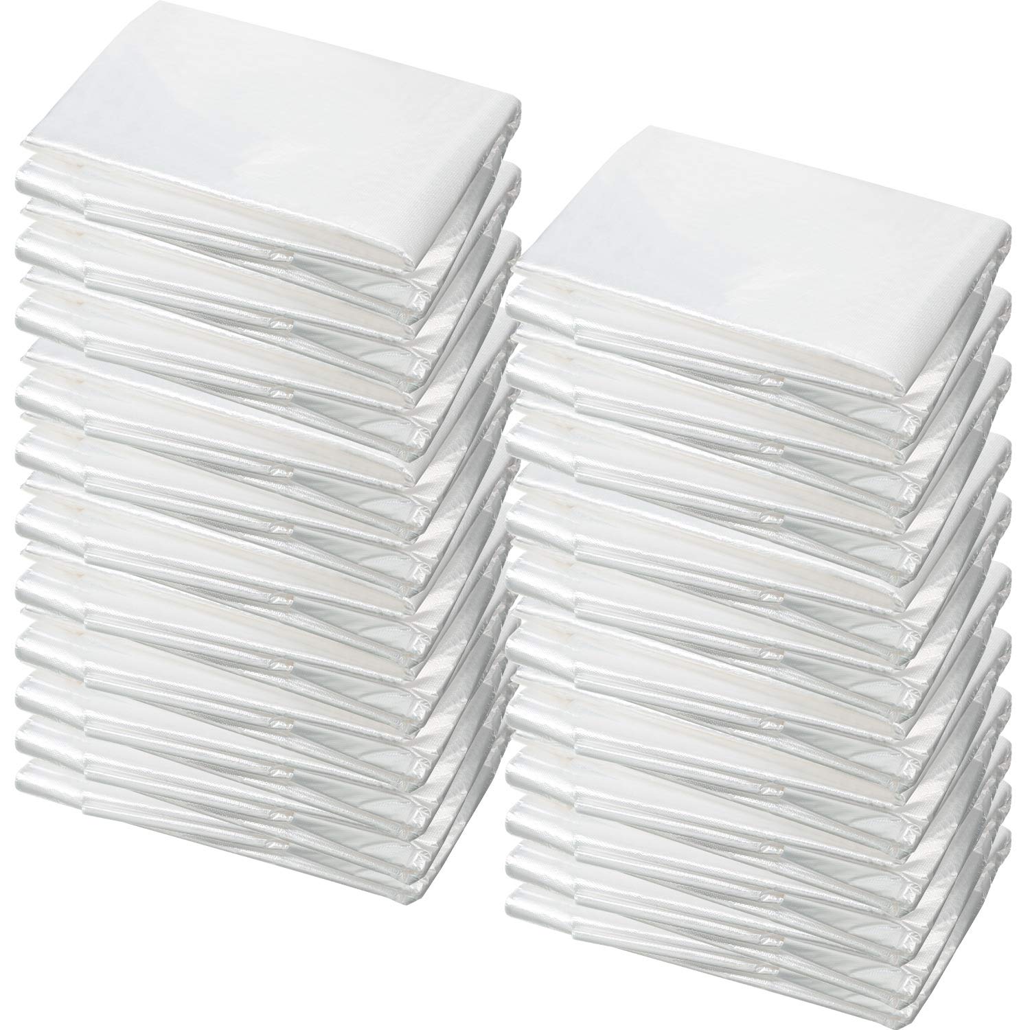 100 Pieces Disposable Salon Cape Waterproof Hair Dye Cutting Coloring Apron Shawl Transparent Barber Shampoo Cape Hairdressing Cape Barber Tools