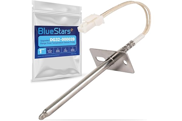 [2025 Upgraded] BlueStars Ultra Durable DG32-00002B EBG61305805 Range Oven Temperature Sensor Probe - Compatible with Samsung