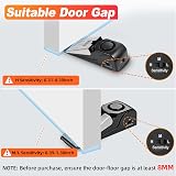 Fuers 2 Pack Door Stop Alarm Portable Wedge Security Stopper 125dB Siren view 2