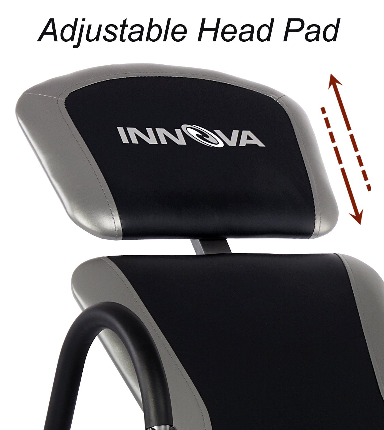 INNOVA HEALTH AND FITNESS ITX9600 Heavy Duty Inversion Table, Standard Ankle Holding System, 300 lb Weight Capacity,Grey/Black INNOVA HEALTH AND FITNESS ITX9600 Heavy Duty Inversion Table, Standard Ankle Holding System, 300 lb Weight Capacity,Grey/Black