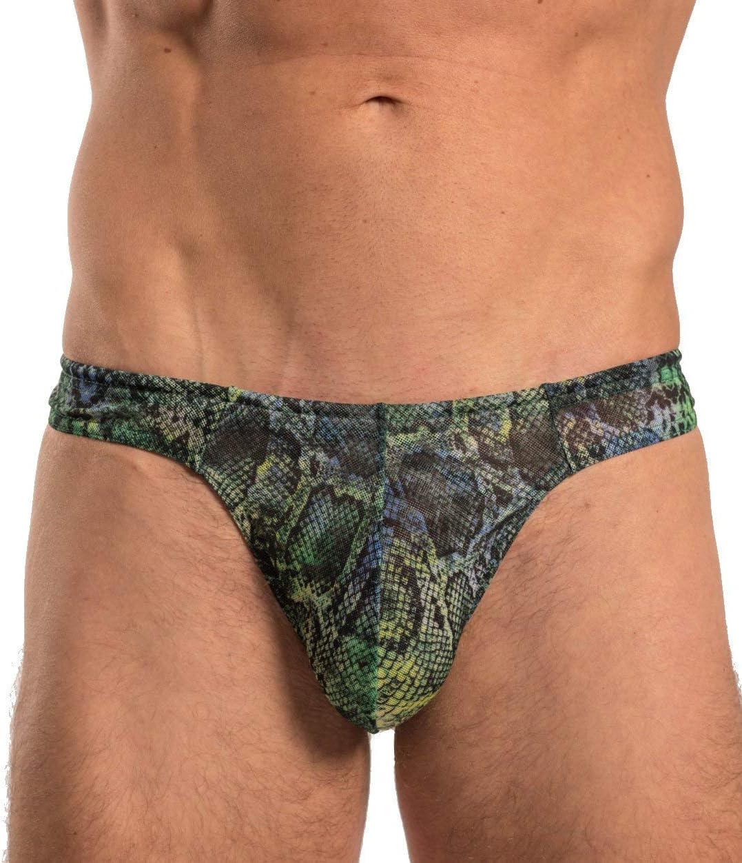 Men's Havana Tan Through Swim Thong