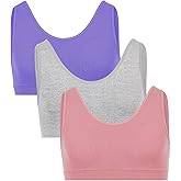 Fruit of The Loom Girls Seamless Stretch Sports Bra