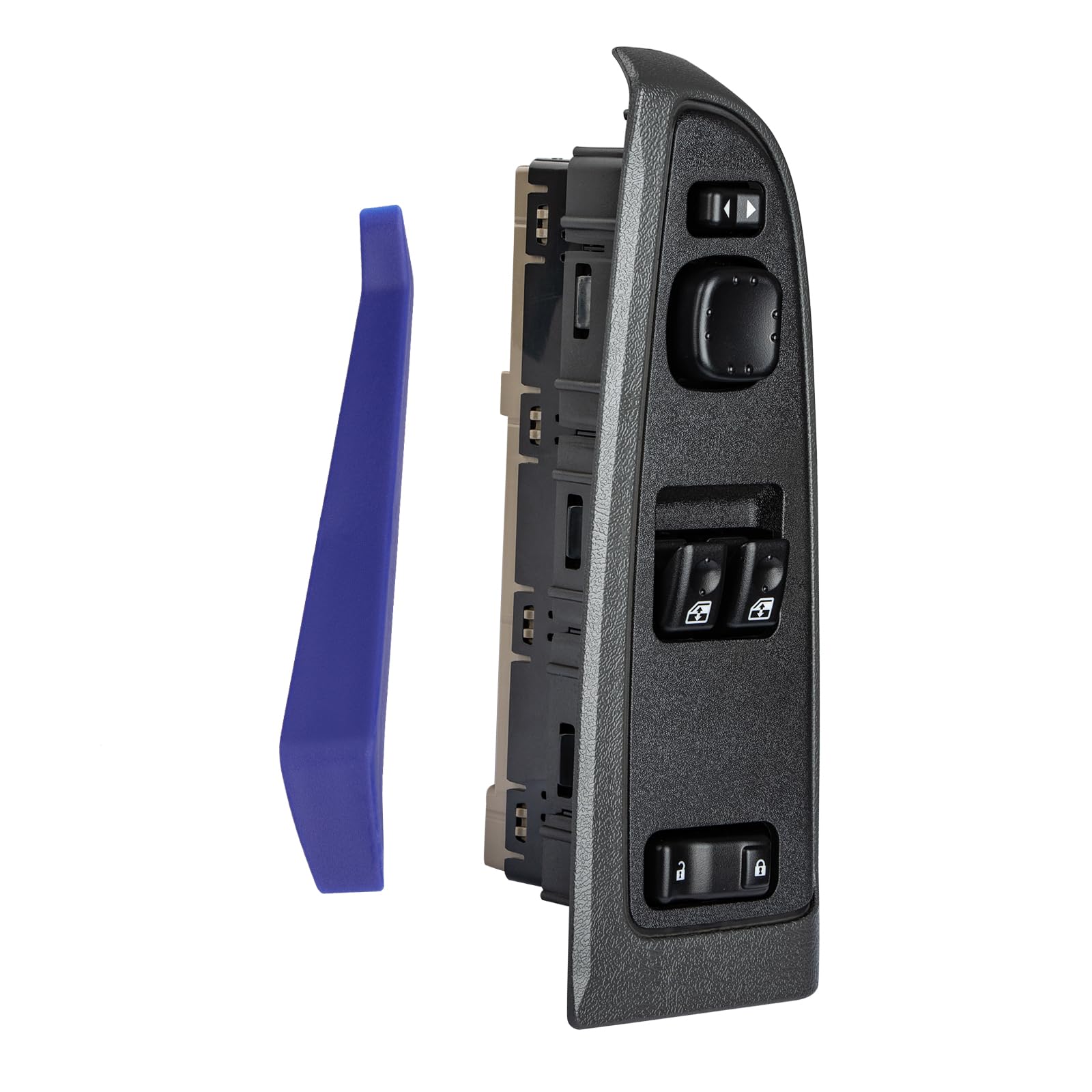 Photo 1 of ?AiYiGu 15883318 Master Power Window Switch Control Button & Bezel Fit for Chevrolet Chevy Silverado 2003-2007, GMC Sierra 1500 2500 3500, Replaces Front Driver Side 920-023 DWS-226