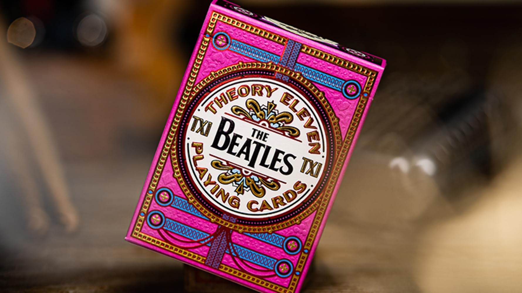 Murphy's Magic Supplies, Inc. The Beatles (Pink) Playing Cards by theory11 (71433)