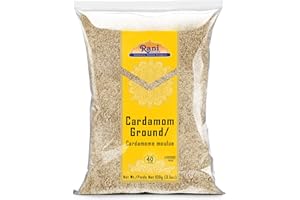 Rani Cardamom (Elachi) Ground, Powder Indian Spice 3.5oz (100g) ~ All Natural | No Color Added | Gluten Friendly | Vegan | No