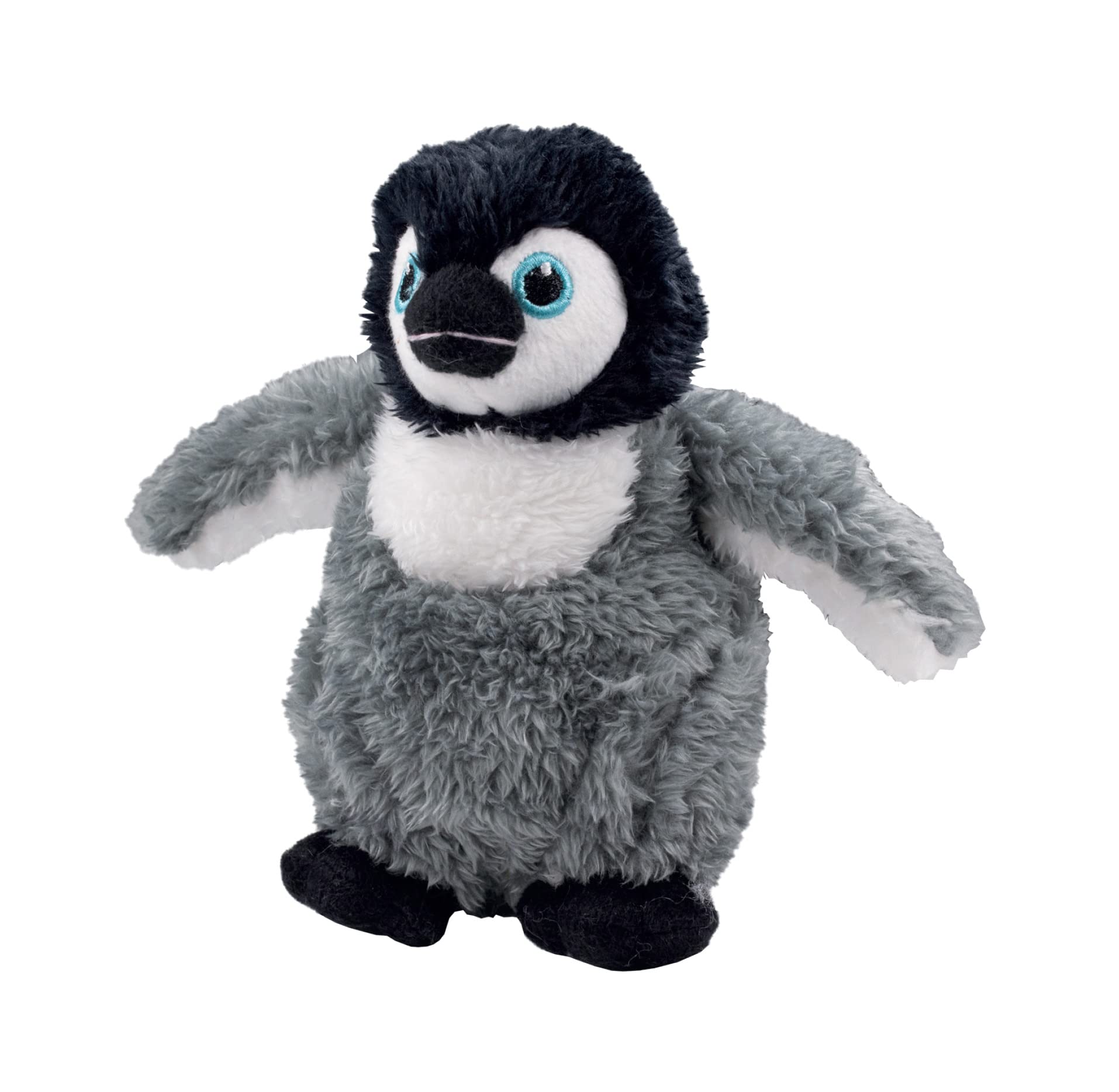 EcoBuddiez - Baby Emperor Penguin from Deluxebase. Small Soft Plush Animals made from Recycled Plastic Bottles. Eco-Friendly Cuddly Gift for Kids and Cute Stuffed Animal Toy for Toddlers.