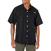 Staghorn Mens Mossy Oak Short Sleeve Button Down Fishing Shirt