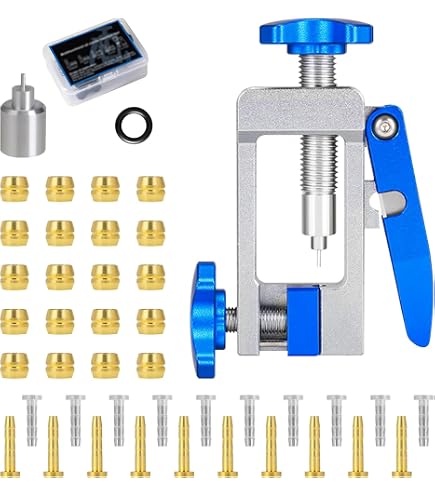 HERCHR Kit Outil Insertion Aiguille + Coupe-Tube Pour Freins Hydrauliques Vélo – Compatible SRAM & Magura