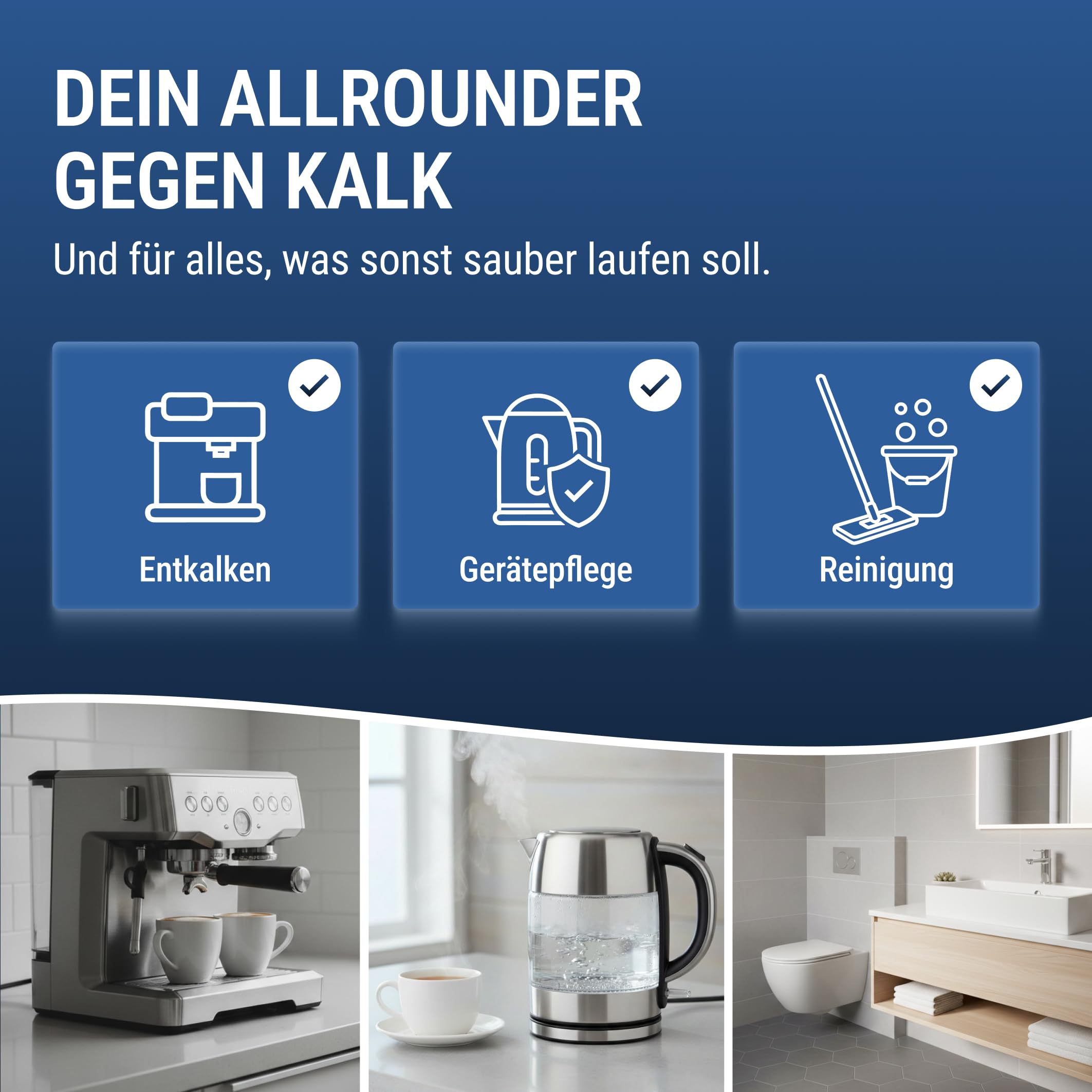 Maxxi Clean | 1x 750 ml Universal Entkalker Konzentrat für Kaffeemaschinen & Kaffeevollautomaten aller Typen | für 6 Entkalkungsvorgänge | universelle Gerätereinigung gegen Kalk und Verschmutzungen 3