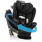 Evenflo Gold Revolve360 Extend All-in-One Rotational Car Seat with SensorSafe (Onyx Black)