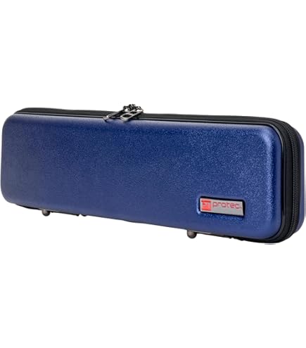 Custodia Slimline PRO PAC Per Flauto Protec Pb308tb | Design Compatto E Protettivo - Colore Blu