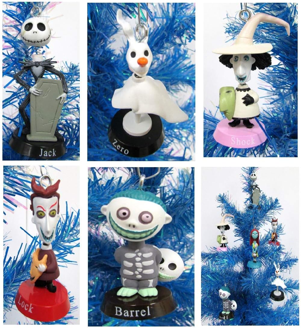 Amazon Com Nightmare Before Christmas Bobble Head Holiday